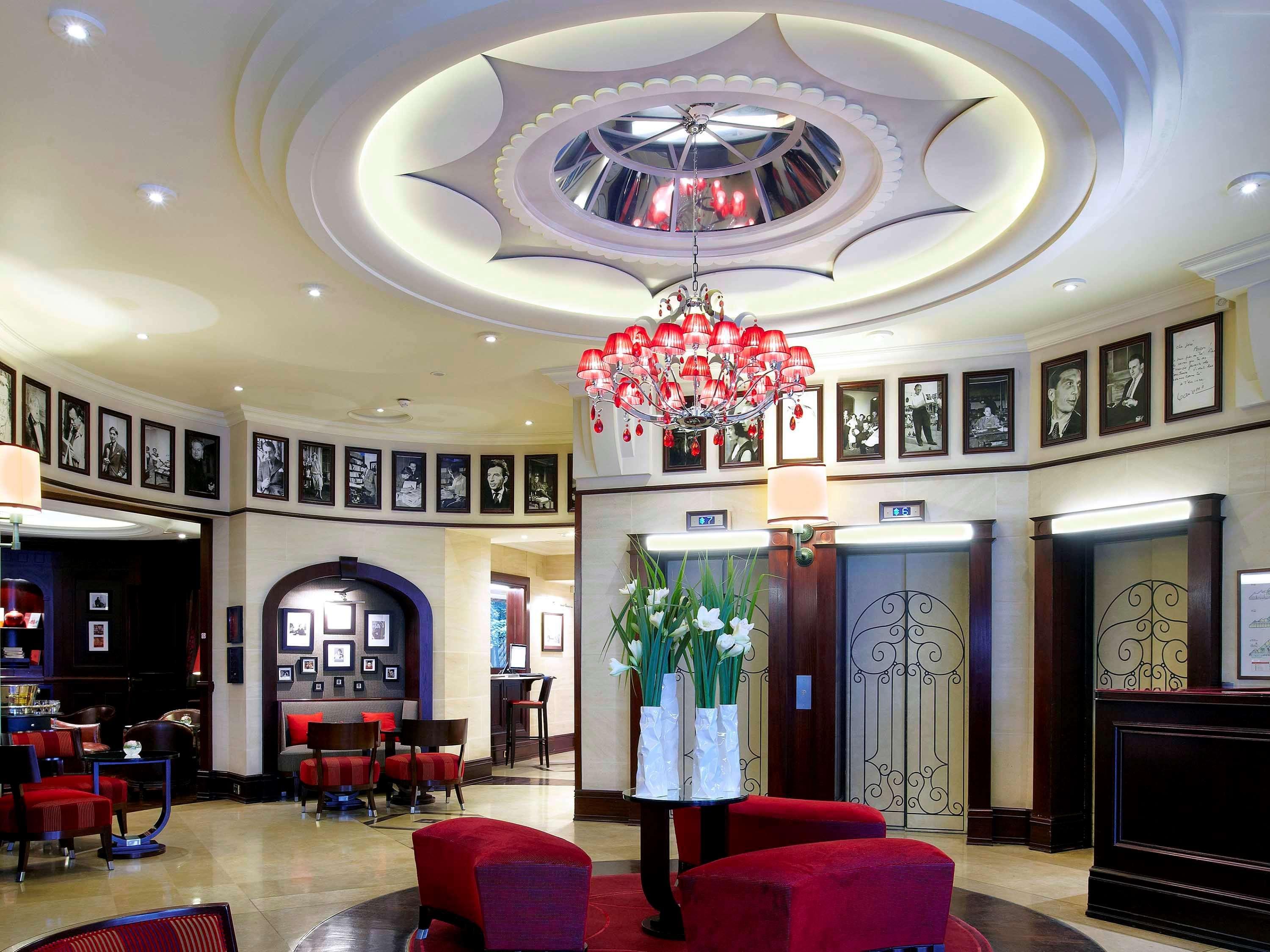 Hotel Pont Royal Paris Ngoại thất bức ảnh The lobby of the hotel