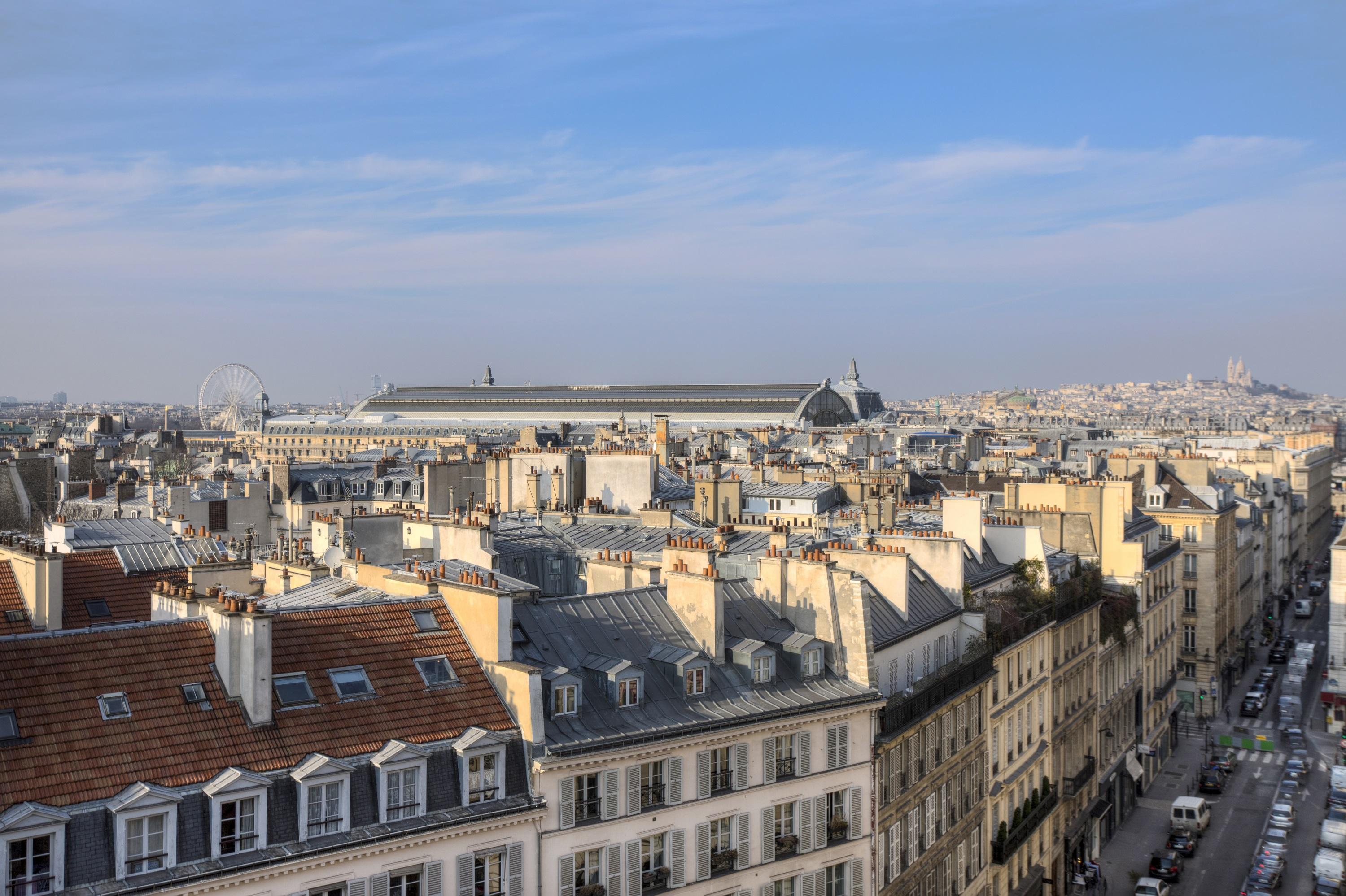 Hotel Pont Royal Paris Ngoại thất bức ảnh View of the 15th arrondissement